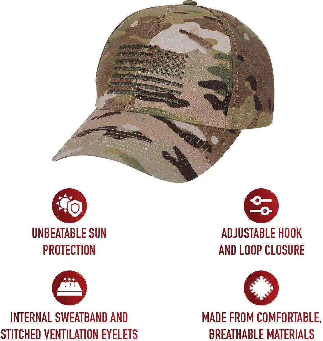Rothco U.s. Flag Low Profile Cap