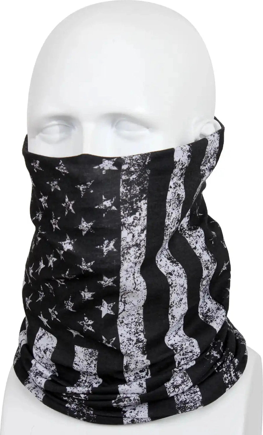 Rothco U.s. Flag Multi use Tactical Wrap Black / White / one Size