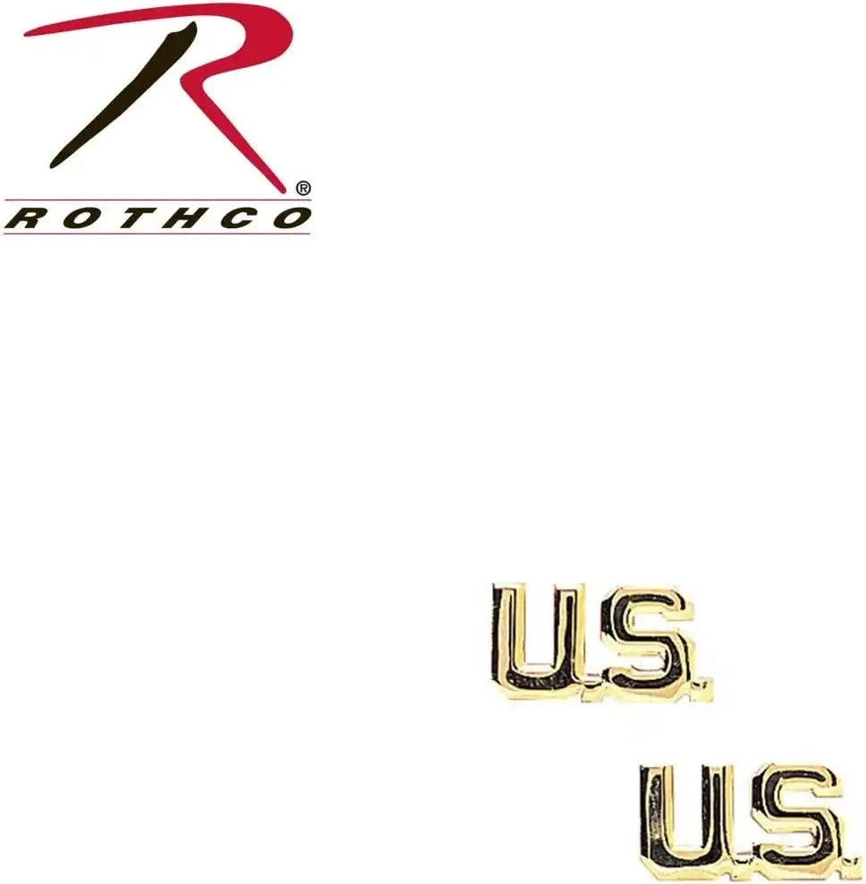 Rothco U.s. Letters Insignia one Size