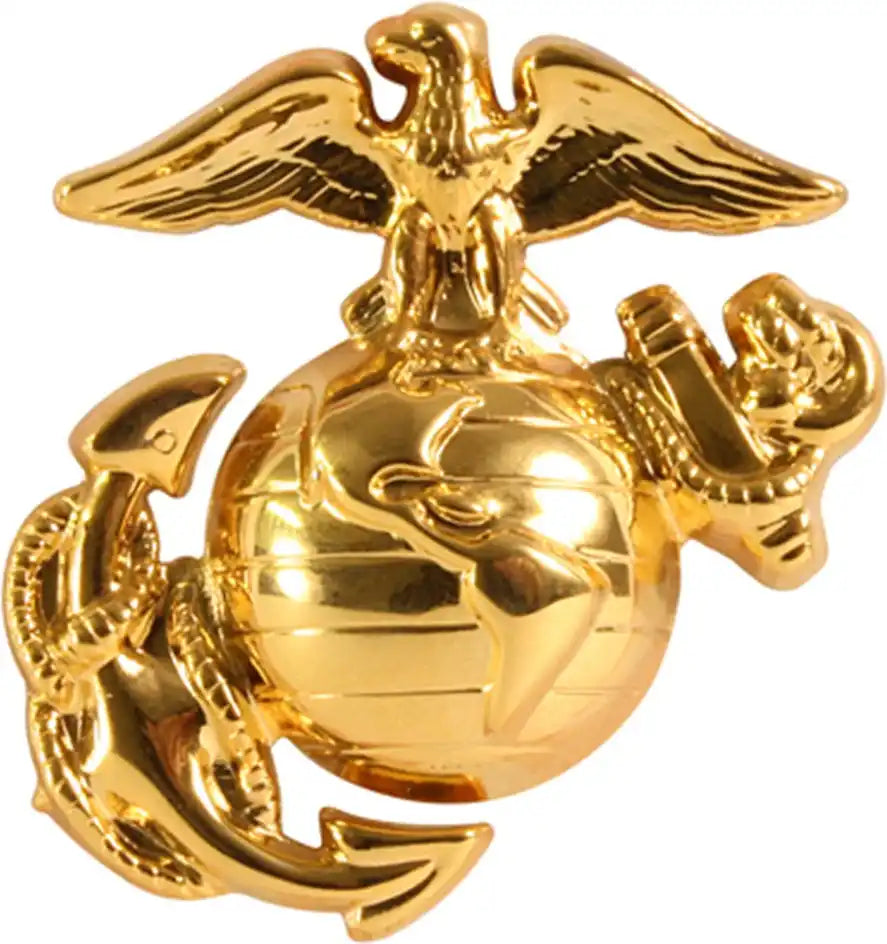 Rothco U.s.m.c. Cap Pin - Gold / one Size