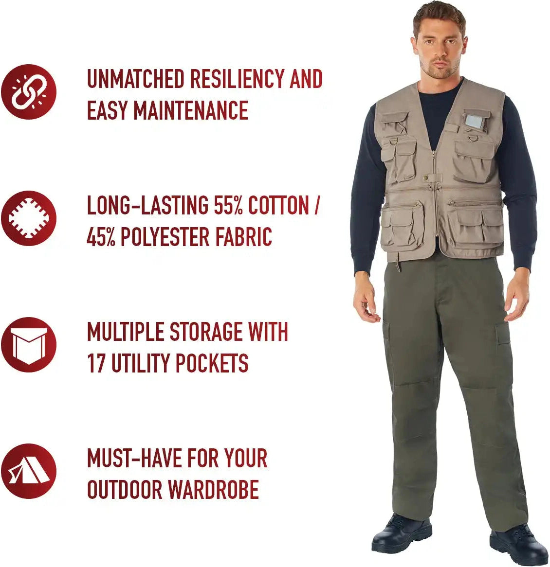 Rothco Uncle Milty Travel Vest