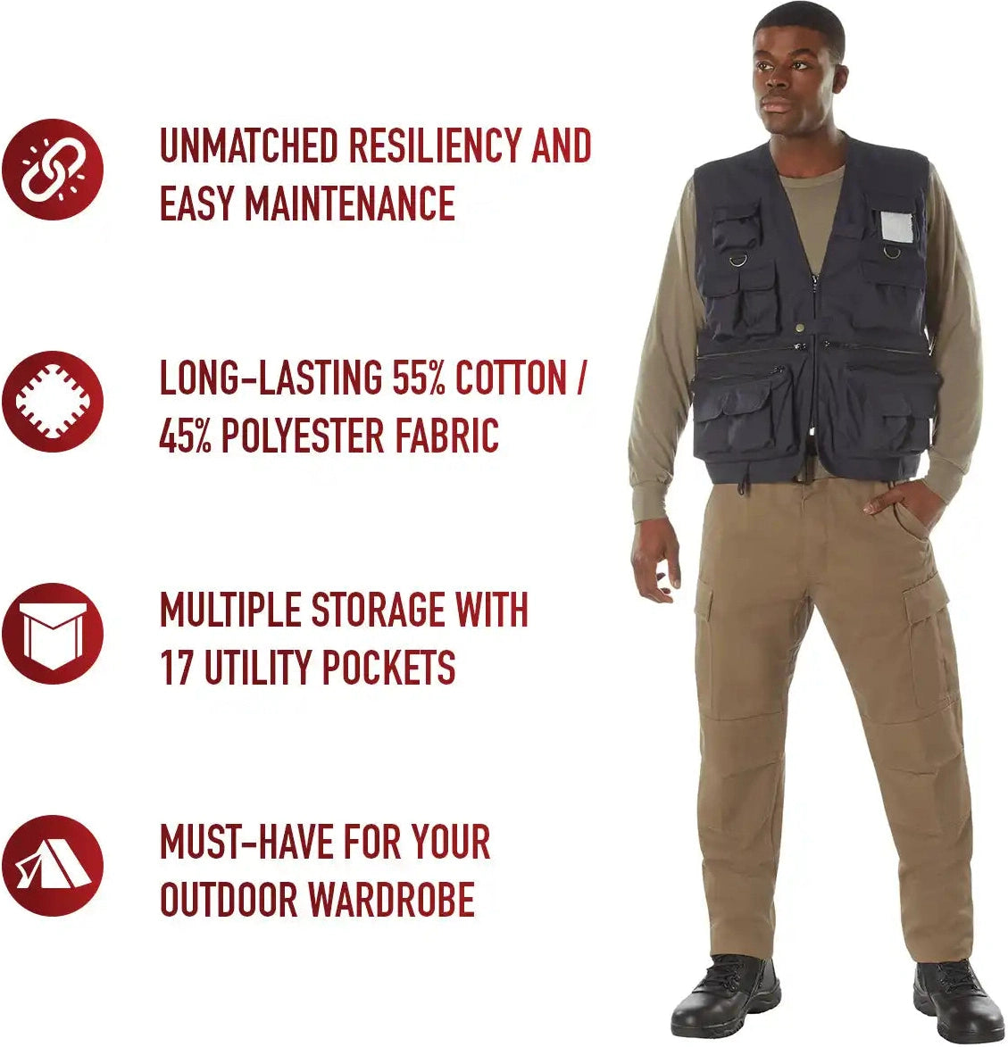 Rothco Uncle Milty Travel Vest