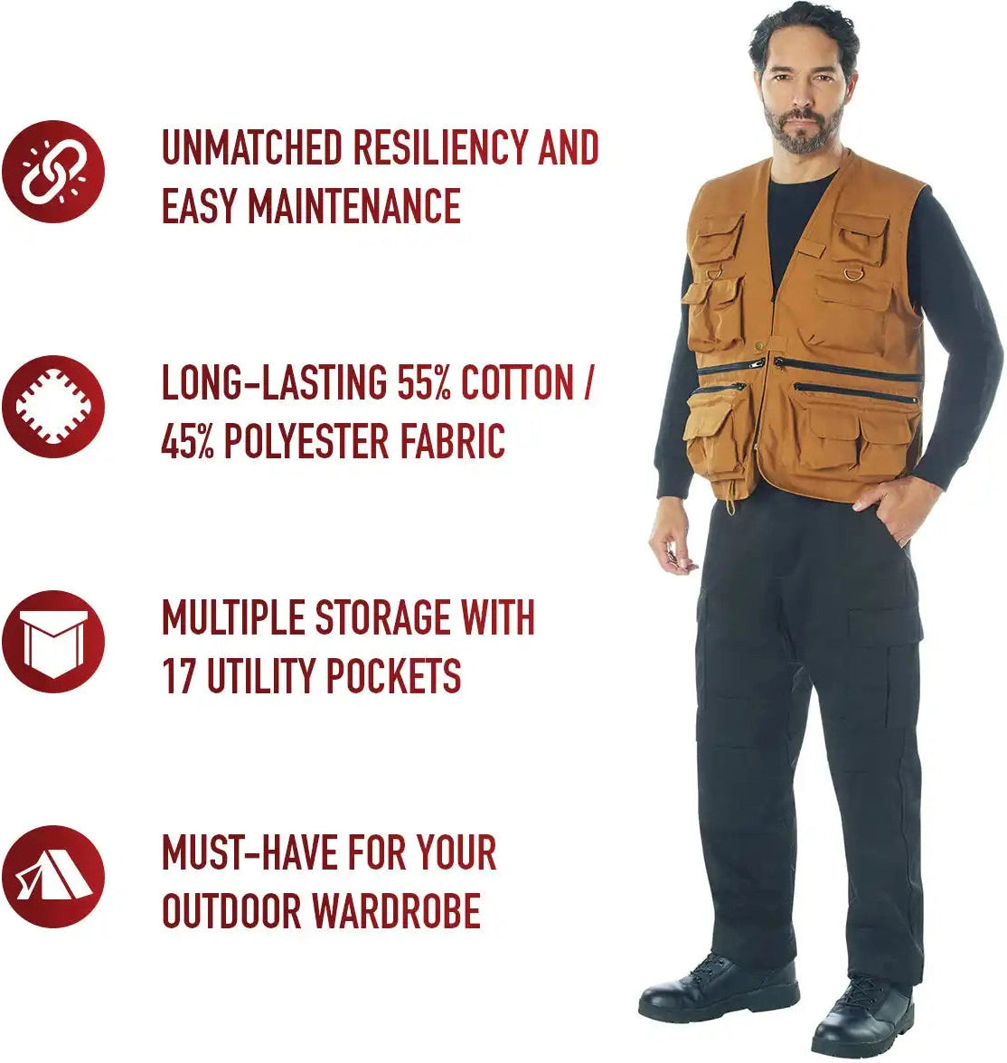 Rothco Uncle Milty Travel Vest
