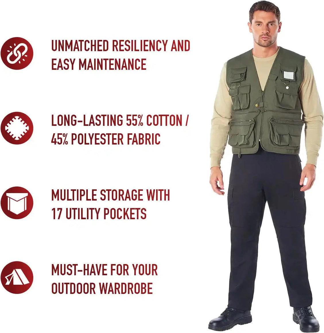 Rothco Uncle Milty Travel Vest