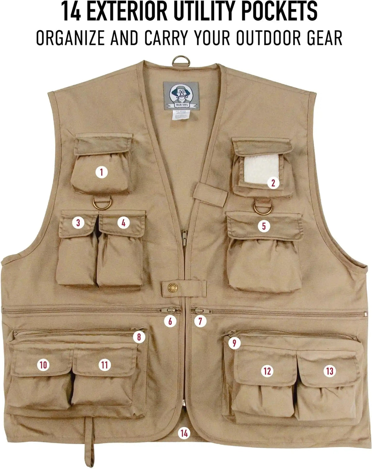 Rothco Uncle Milty Travel Vest