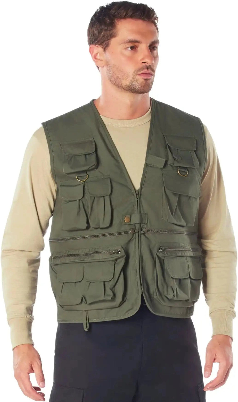 Rothco Uncle Milty Travel Vest - Olive Drab / s