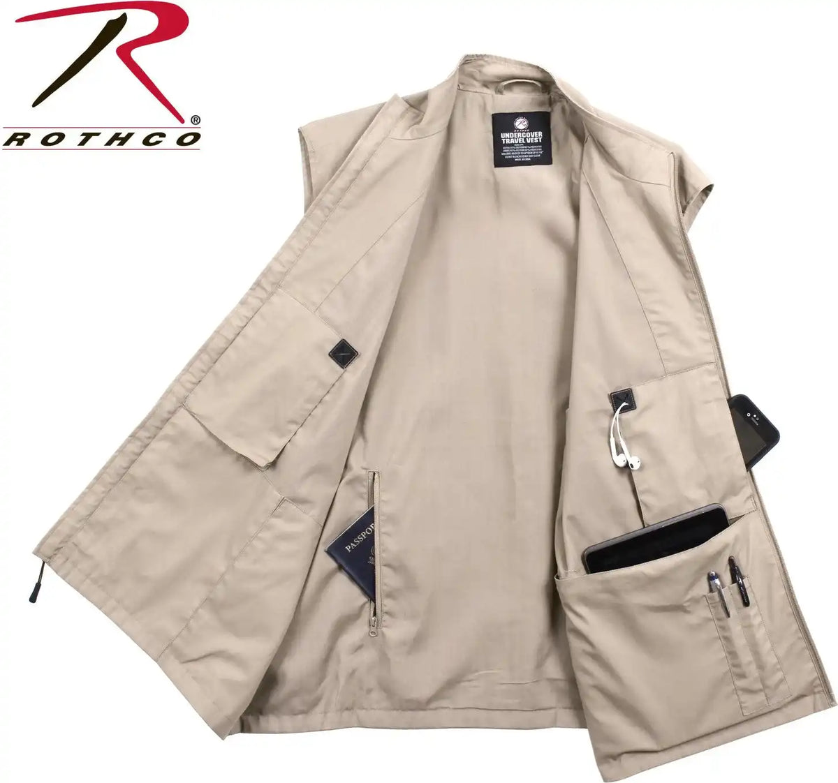 Rothco Undercover Travel Vest