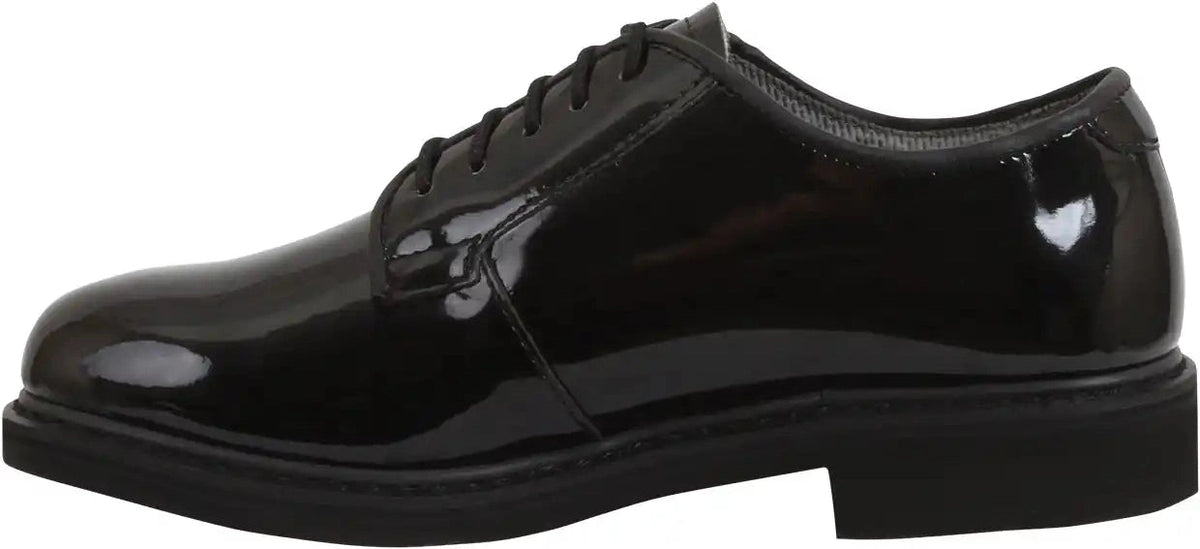 Rothco Uniform Hi Gloss Oxford Dress Shoe Black / 11 / Wide