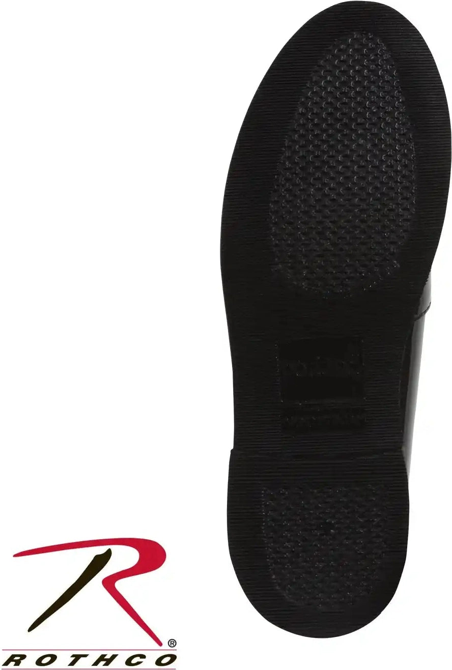 Rothco Uniform Hi Gloss Oxford Dress Shoe Black / 11 / Wide