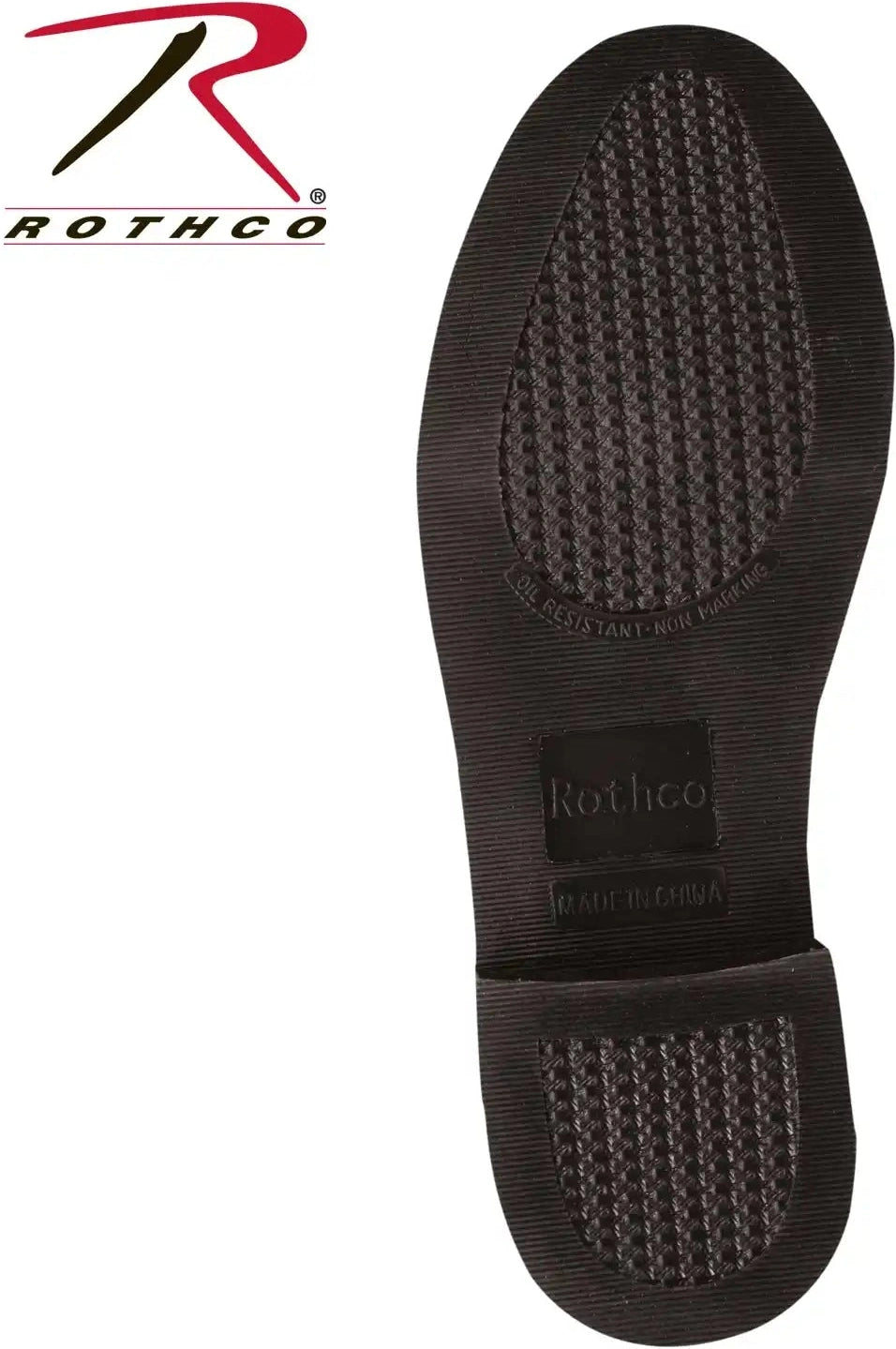 Rothco Uniform Hi Gloss Oxford Dress Shoe Black / 11 / Wide