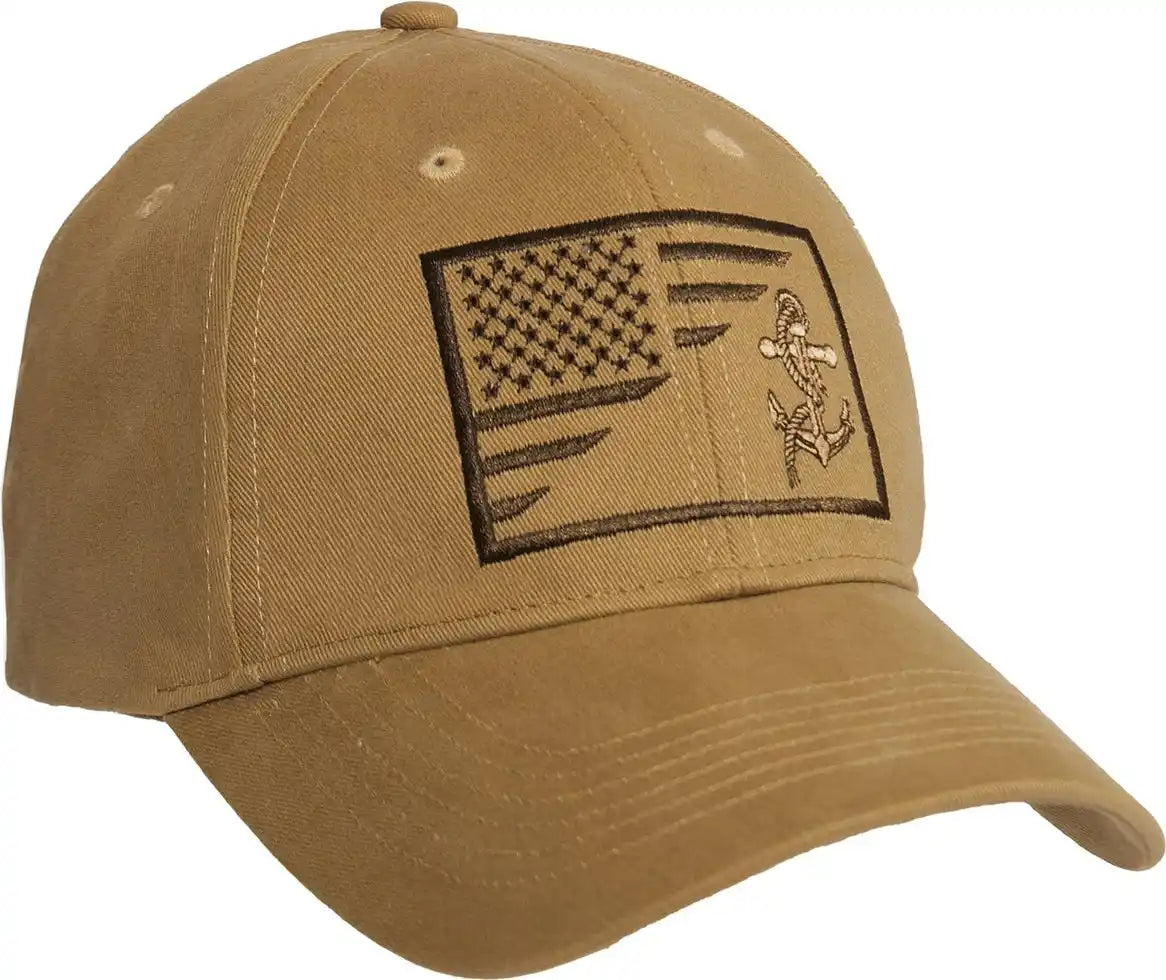Rothco us Navy Anchor / Flag Low Profile Cap