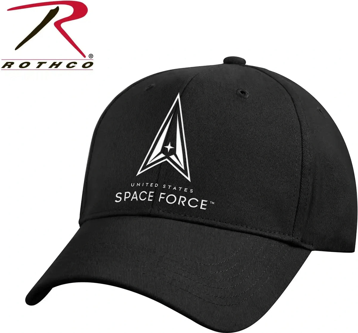 Rothco us Space Force Low Profile Cap Black / one Size
