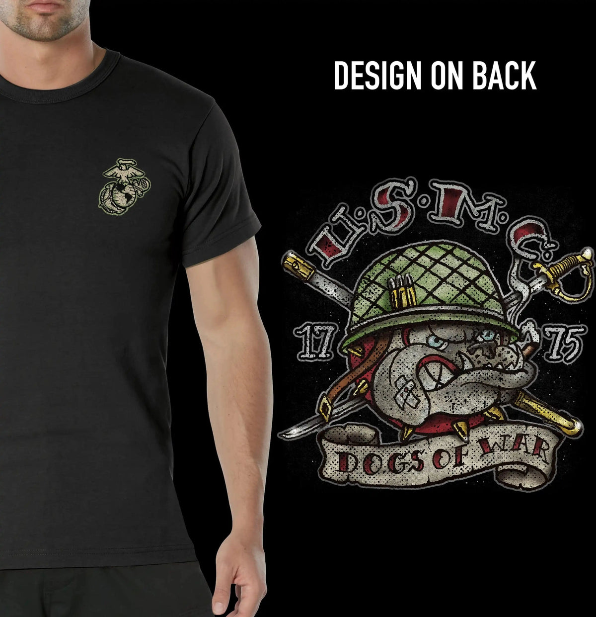 Rothco Usmc Dogs of War T-shirt