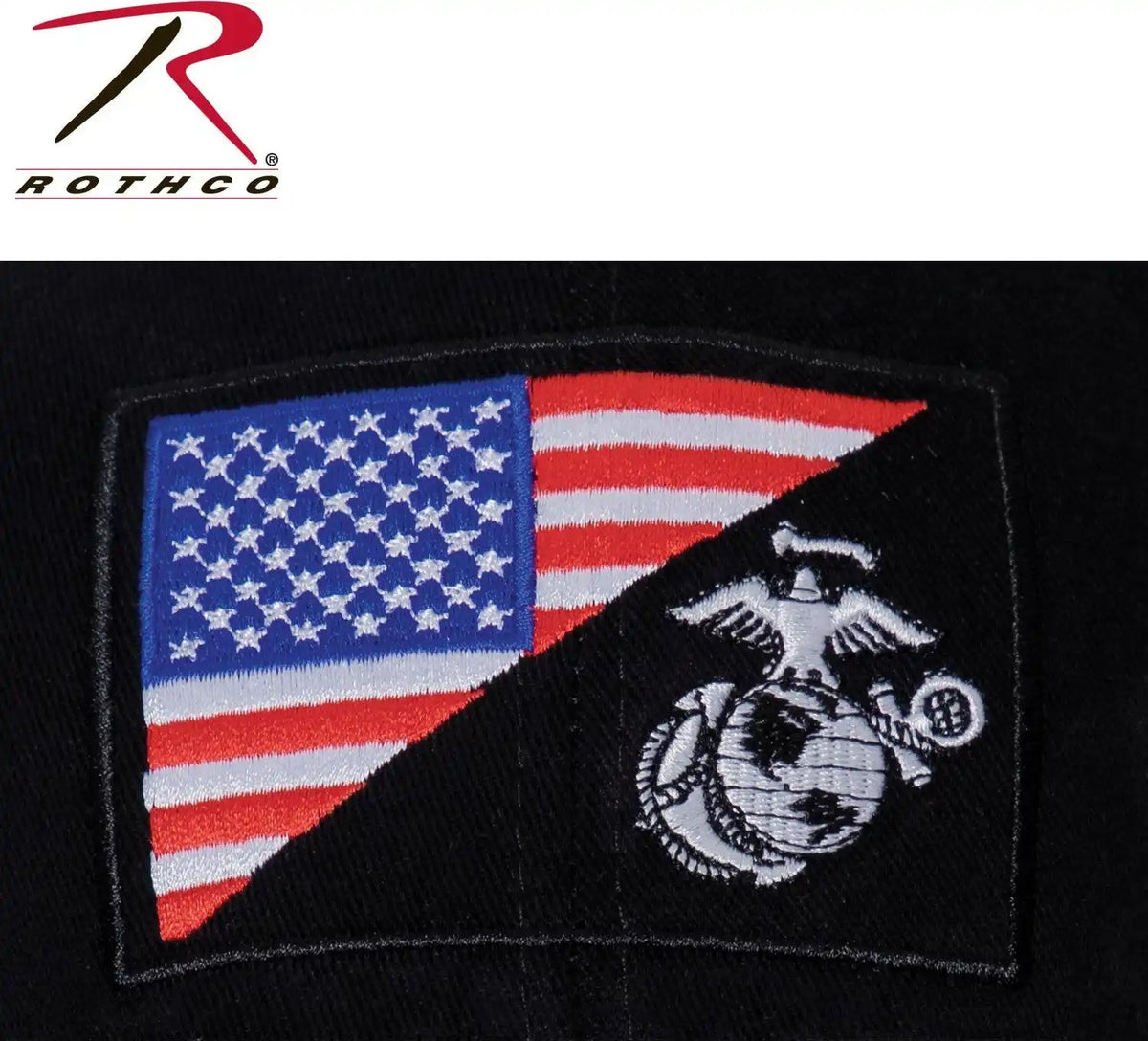Rothco Usmc Eagle Globe and Anchor / us Flag Low Pro Cap