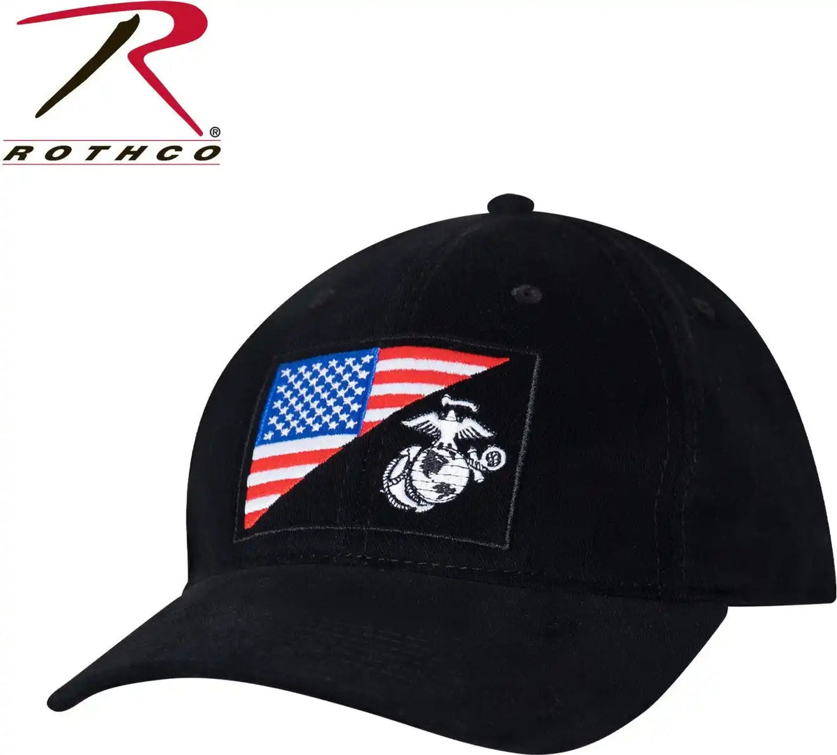 Rothco Usmc Eagle Globe and Anchor / us Flag Low Pro Cap