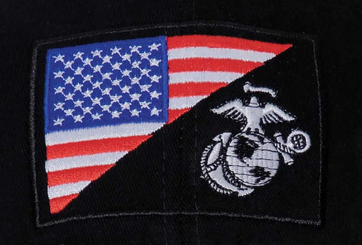 Rothco Usmc Eagle Globe and Anchor / us Flag Low Pro Cap