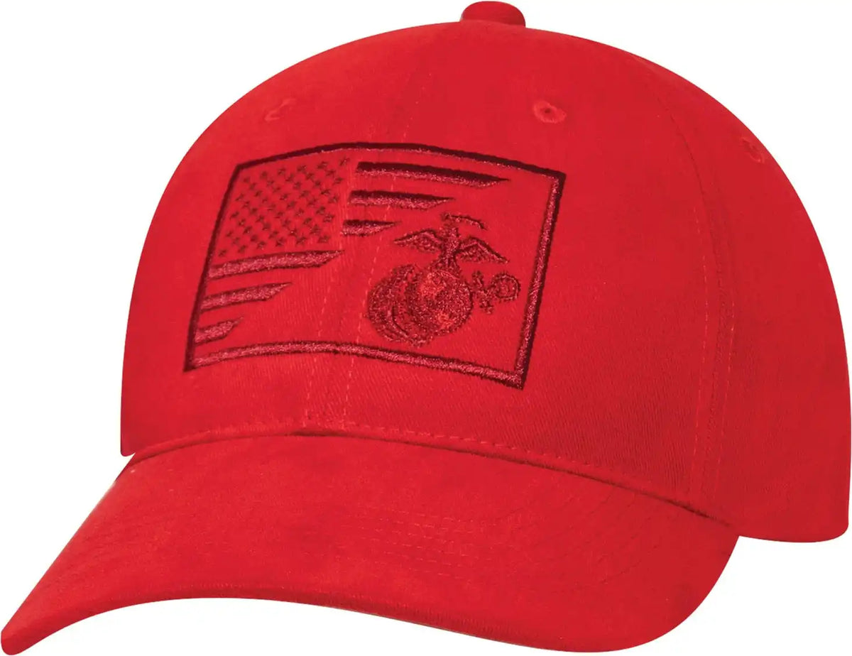 Rothco Usmc Eagle Globe and Anchor / us Flag Low Pro Cap