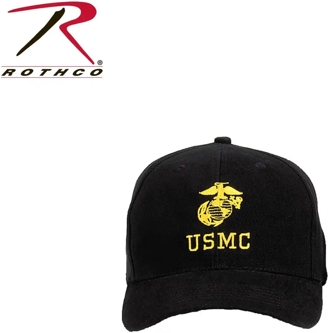 Rothco Usmc with Eagle Globe & Anchor Insignia Cap Black / one Size