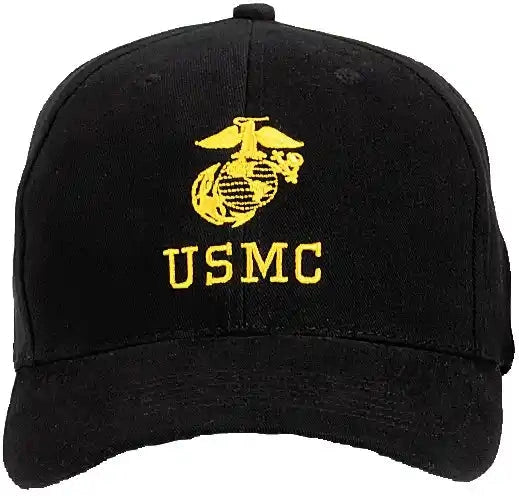 Rothco Usmc with Eagle Globe & Anchor Insignia Cap Black / one Size