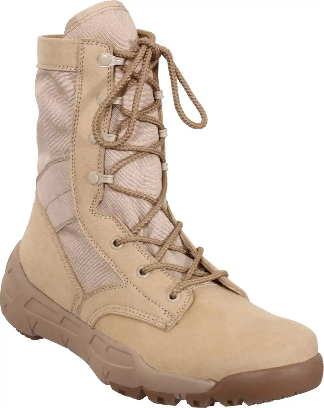 Rothco V-max Lightweight Tactical Boot - 8 Inch - Desert Sand / 11 / Regular