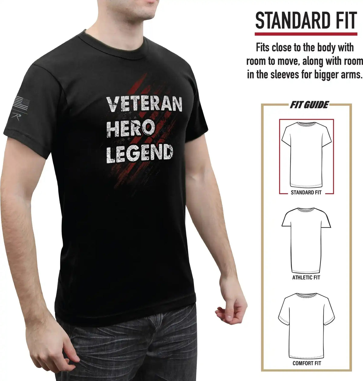 Rothco Veteran Hero Legend T-shirt