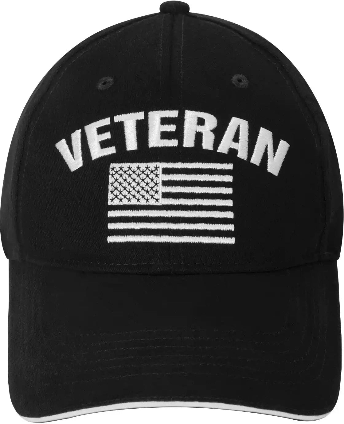 Rothco Veteran Low Profile Cap Black / one Size