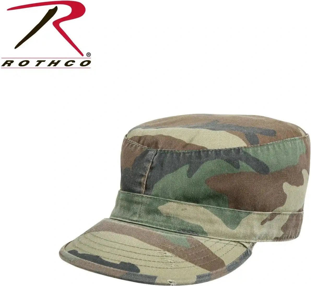 Rothco Vintage Camo Fatigue Caps - Woodland / s
