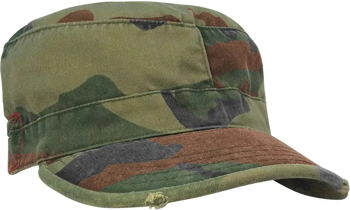Rothco Vintage Camo Fatigue Caps - Woodland / s
