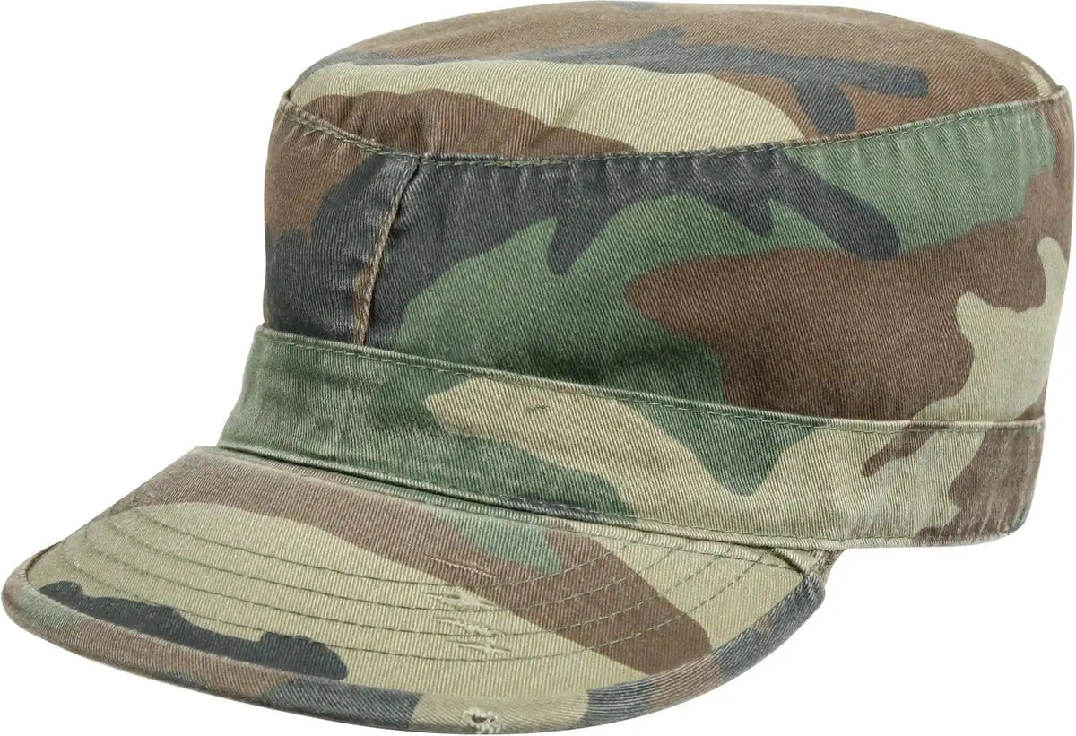 Rothco Vintage Camo Fatigue Caps - Woodland / s