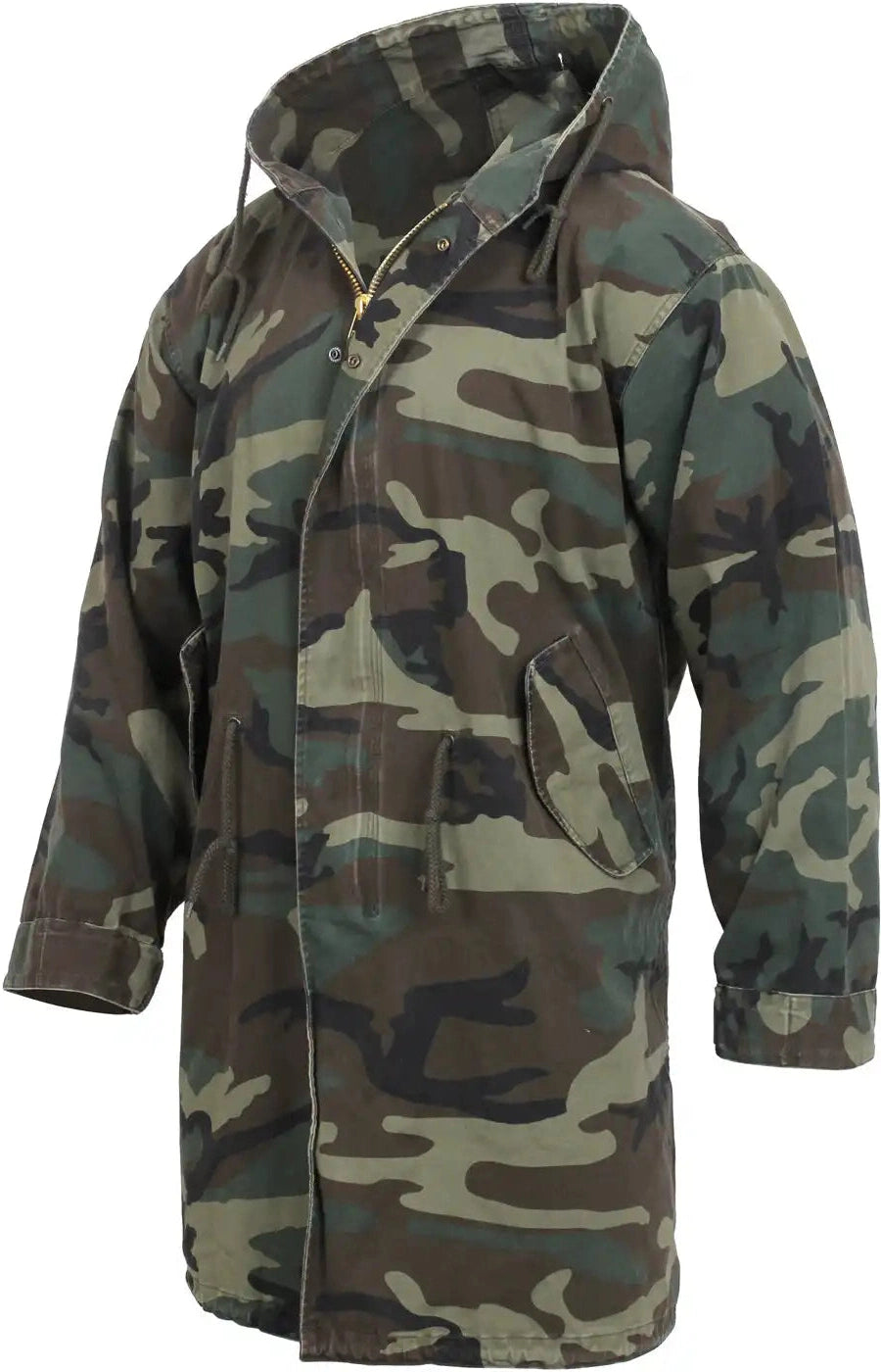 Rothco Vintage Camo M-51 Fishtail Parka - Woodland / Xs