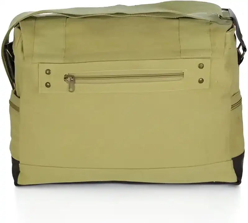 Rothco Vintage Canvas B-15 Pilot Messenger Bag
