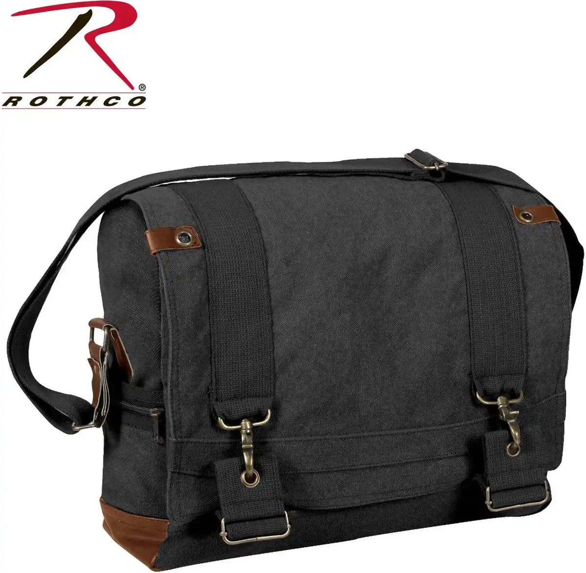 Rothco Vintage Canvas B-15 Pilot Messenger Bag