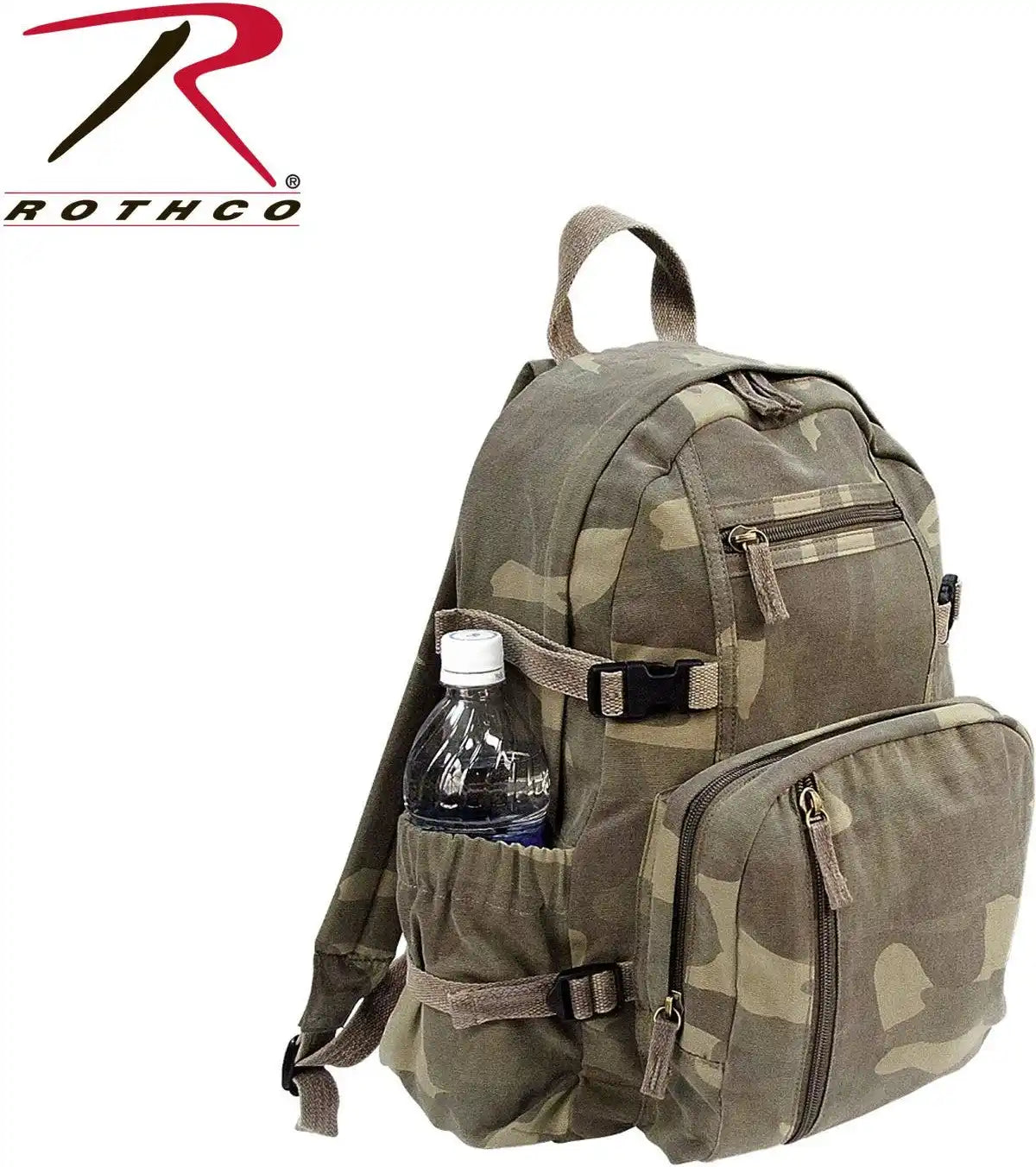 Rothco Vintage Canvas Compact Backpack