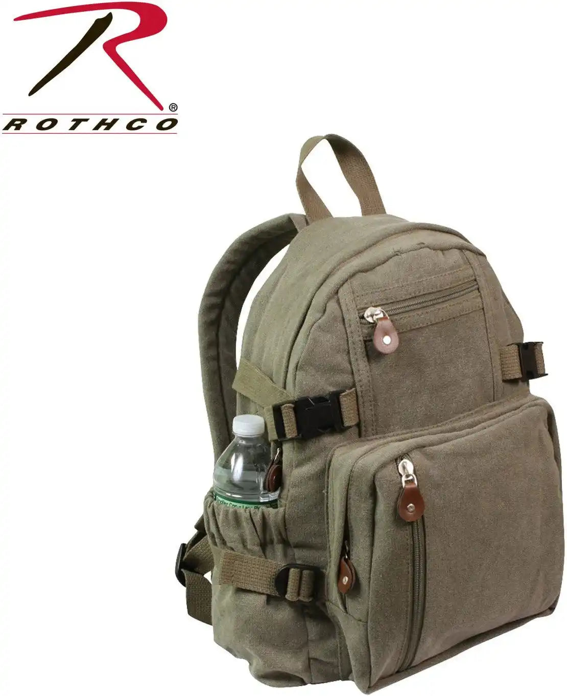 Rothco Vintage Canvas Compact Backpack