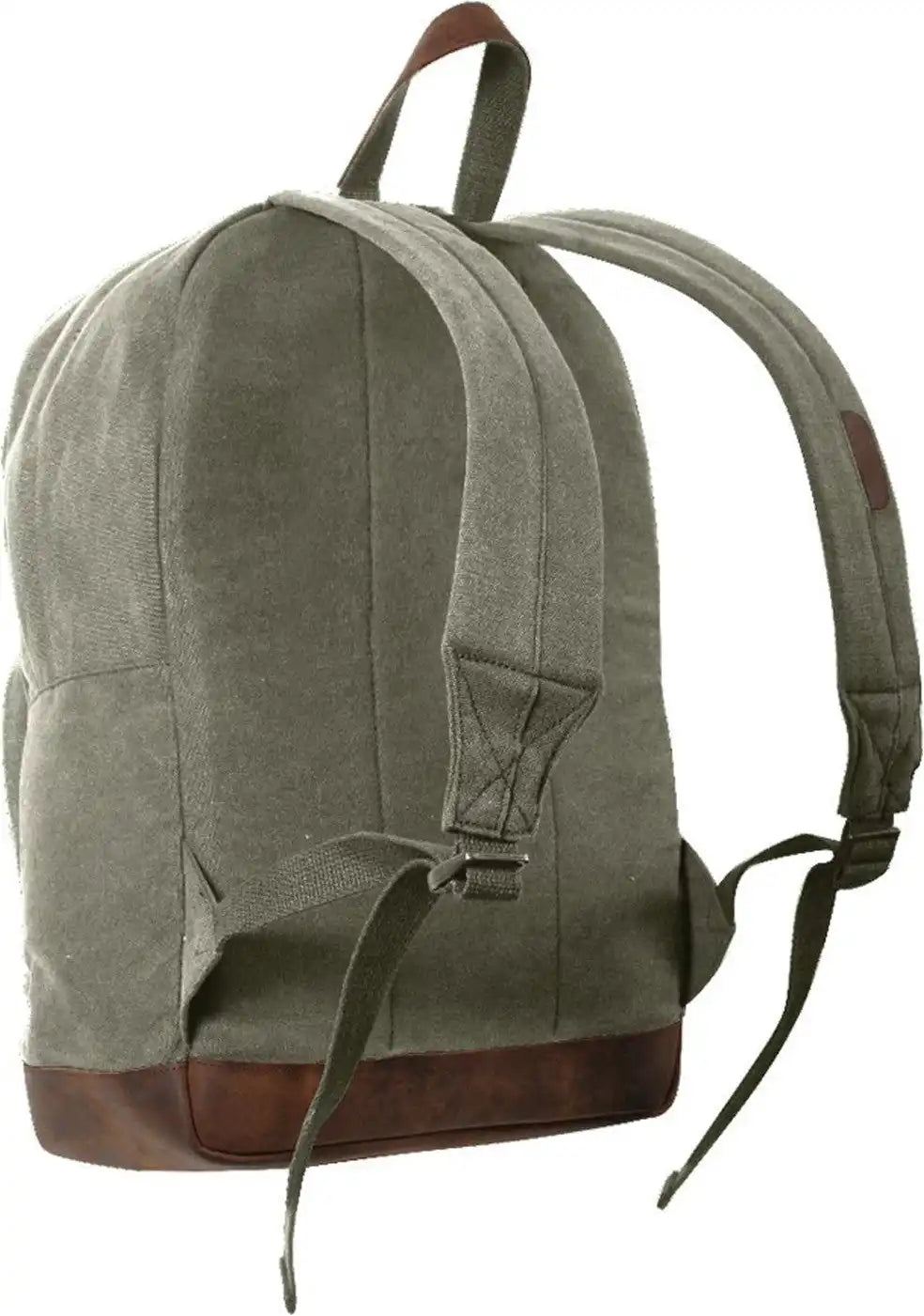 Rothco Vintage Canvas Teardrop Backpack with Leather Accents