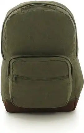 Rothco Vintage Canvas Teardrop Backpack with Leather Accents
