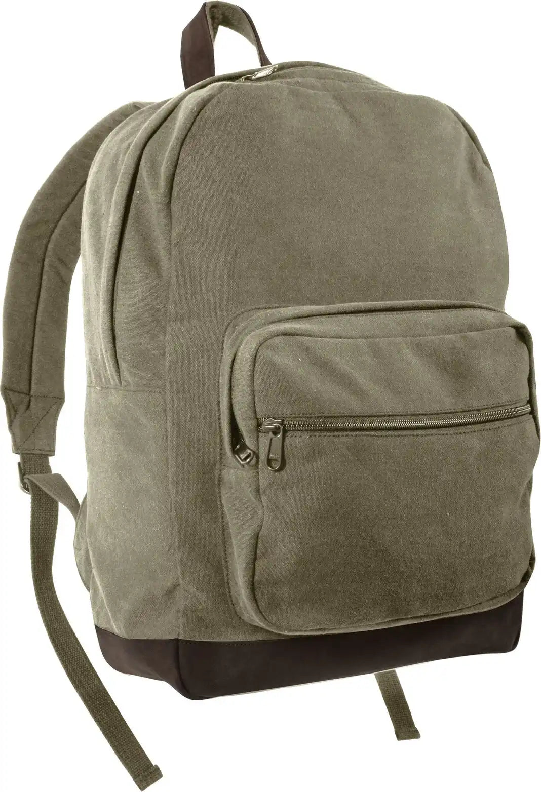 Rothco Vintage Canvas Teardrop Backpack with Leather Accents