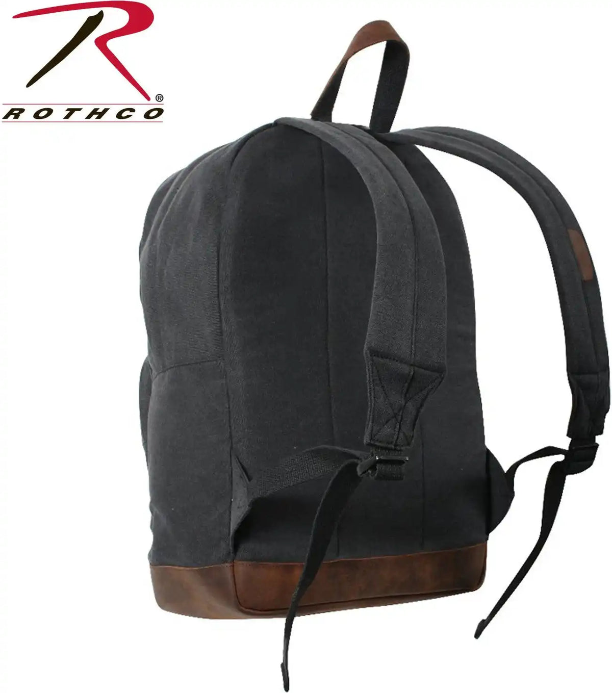 Rothco Vintage Canvas Teardrop Backpack with Leather Accents