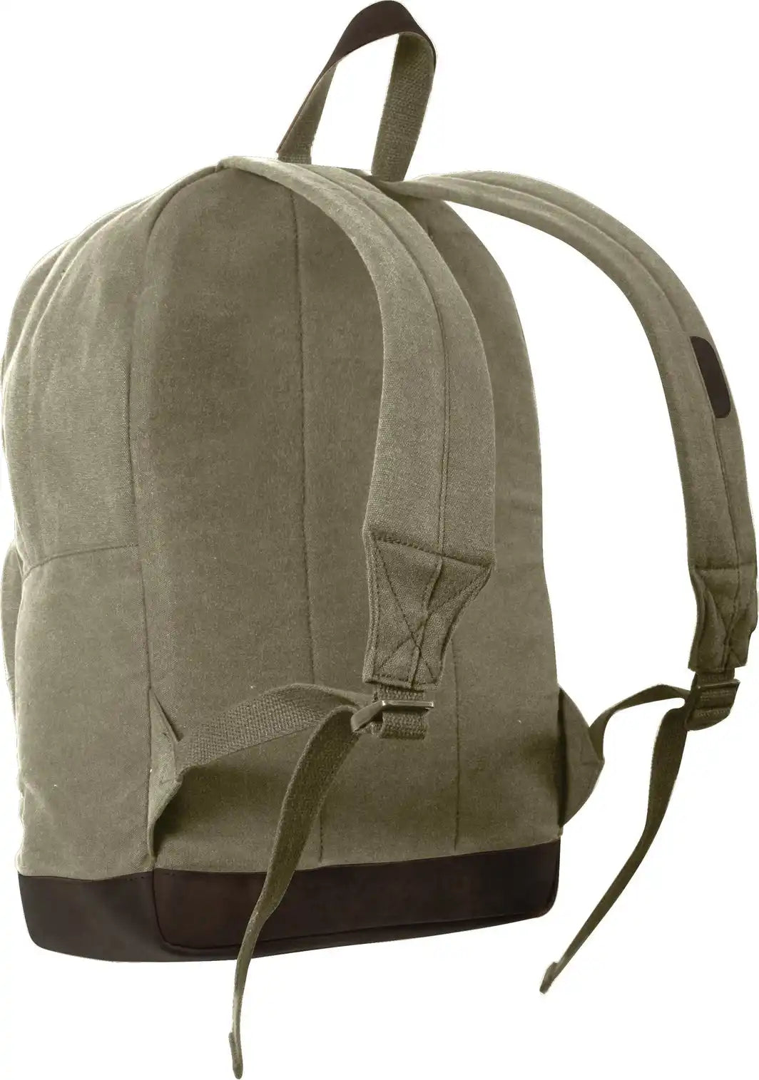 Rothco Vintage Canvas Teardrop Backpack with Leather Accents