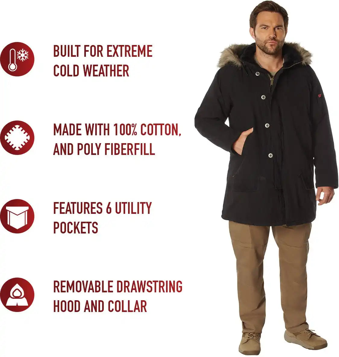 Rothco Vintage N-3b Parka