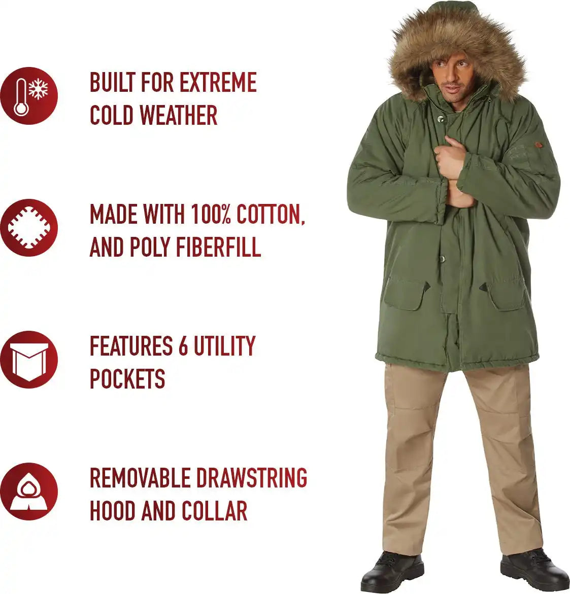 Rothco Vintage N-3b Parka