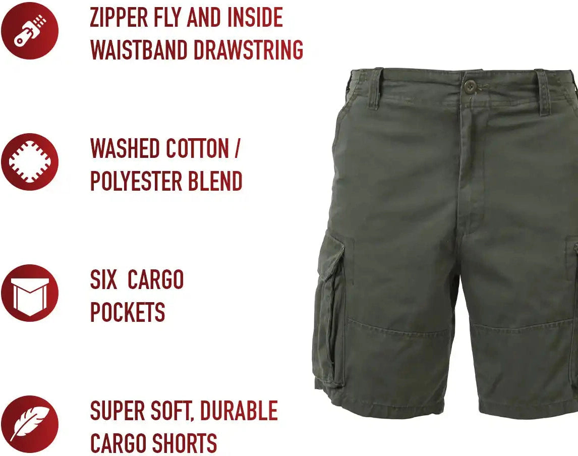 Rothco Vintage Paratrooper Cargo Shorts