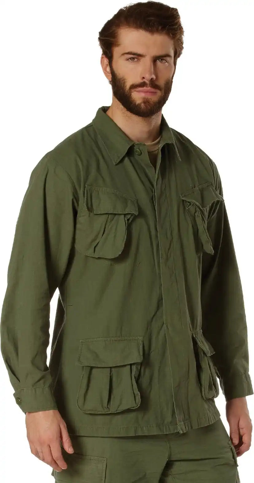 Rothco Vintage Vietnam Fatigue Rip-stop Shirt