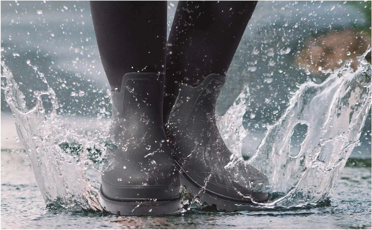 Rothco Waterproof Rubber Boots - Black - 14.5 Inch - 12