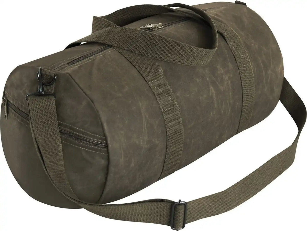 Rothco Waxed Canvas Shoulder Duffle Bag 19 Inch