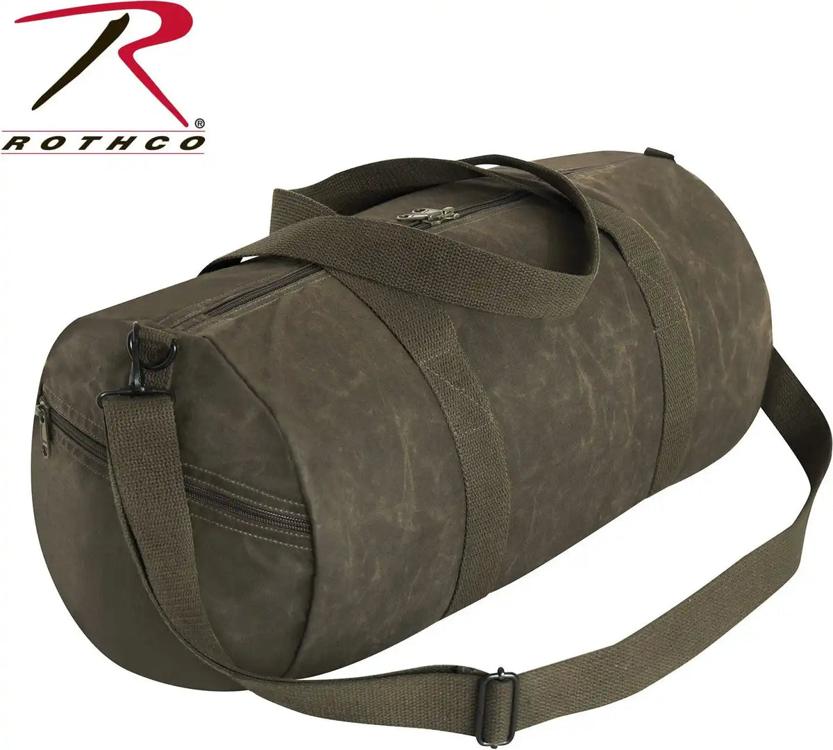 Rothco Waxed Canvas Shoulder Duffle Bag 19 Inch