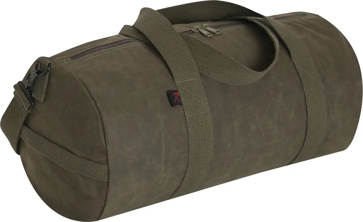 Rothco Waxed Canvas Shoulder Duffle Bag 19 Inch