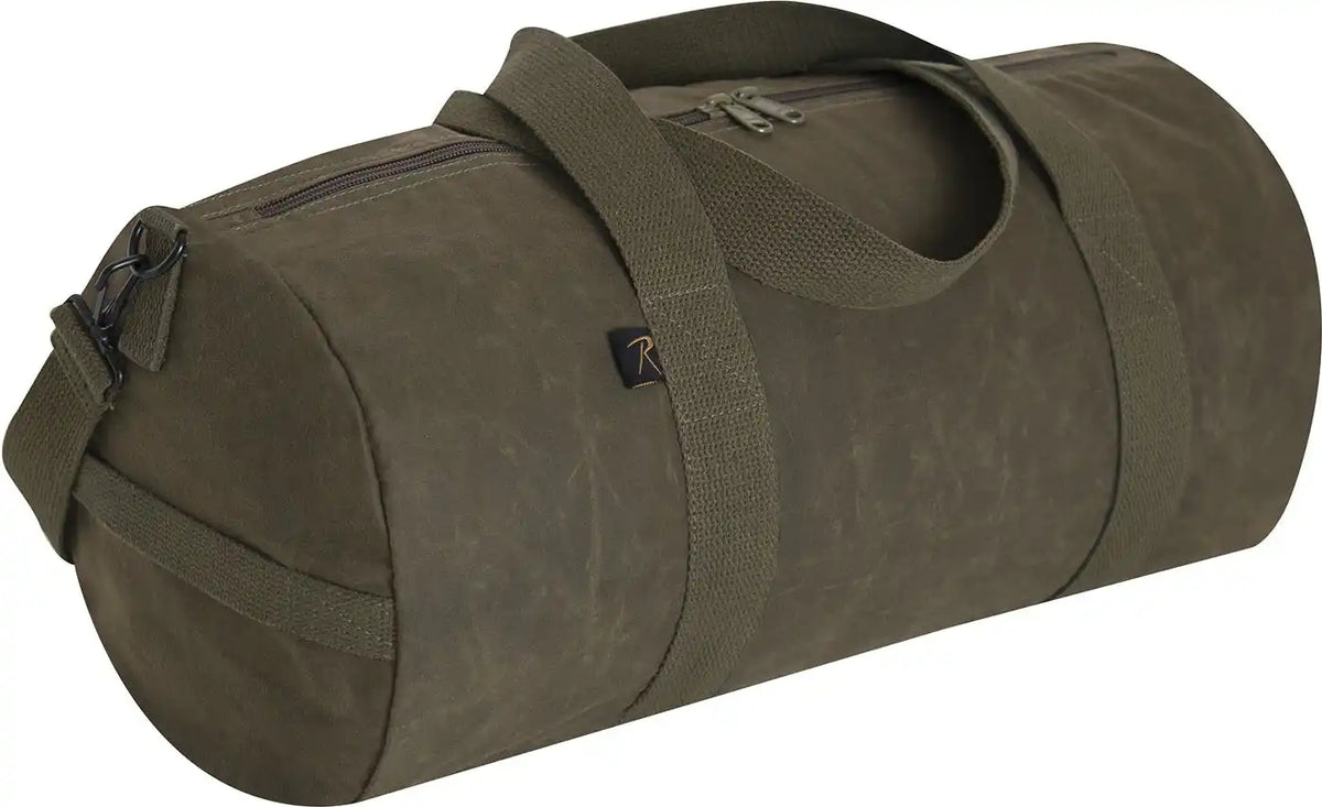 Rothco Waxed Canvas Shoulder Duffle Bag 19 Inch