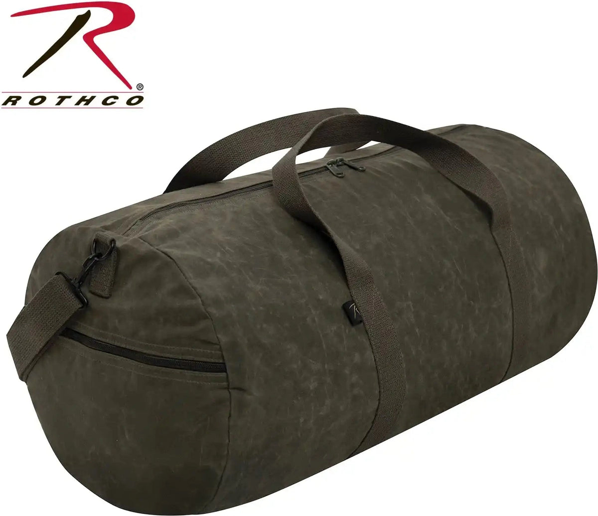 Rothco Waxed Canvas Shoulder Duffle Bag 24 Inch
