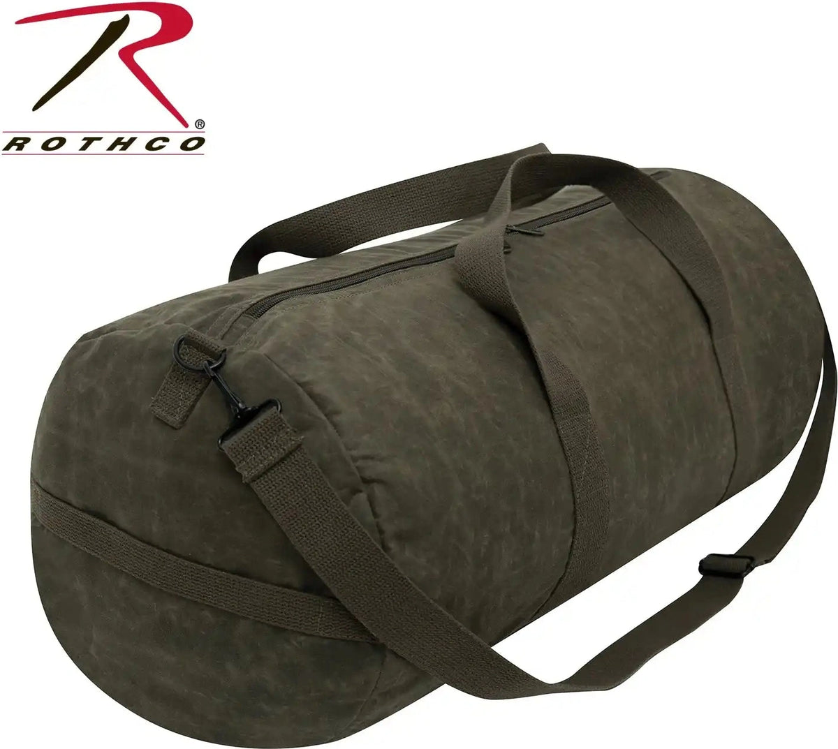Rothco Waxed Canvas Shoulder Duffle Bag 24 Inch